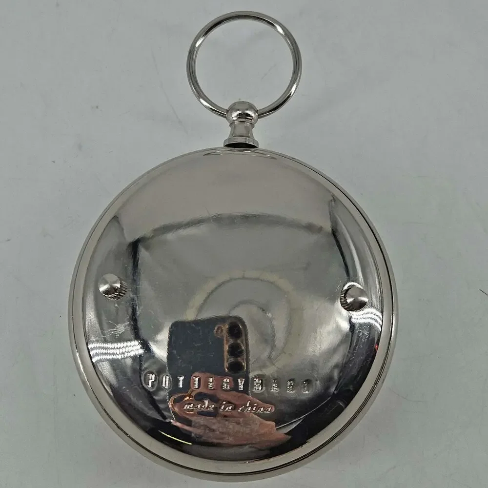 Pottery Barn Vintage pocket watch Style Desk hanging Clock decor
